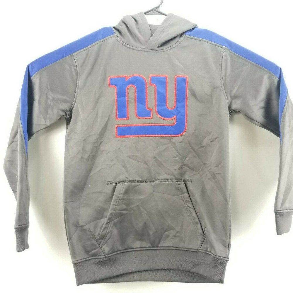 NFL team apparel NY Giants Polyester Hoodie SZ XL